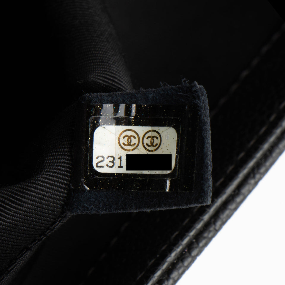 Chanel Caviar Leather Old Medium Boy Bag