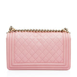 Chanel Caviar Leather Old Medium Boy Bag