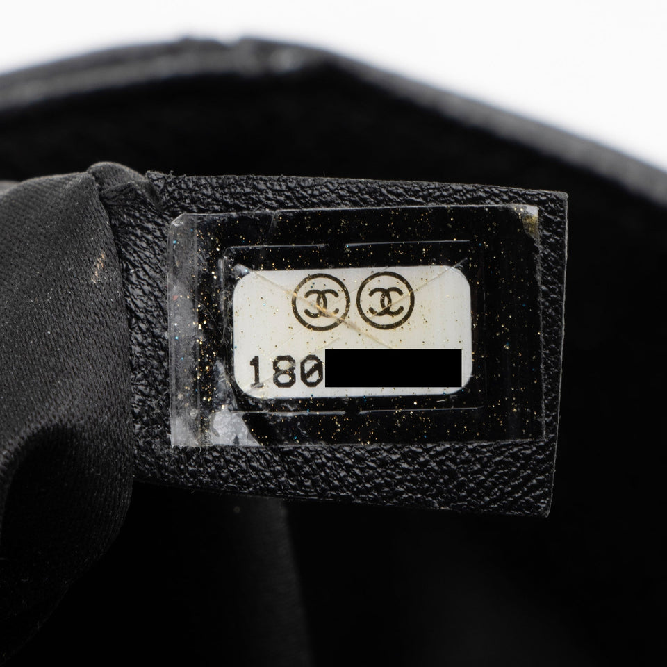 Chanel Caviar Leather Petite Shopping Tote