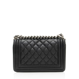 Chanel Caviar Leather Small Boy Bag