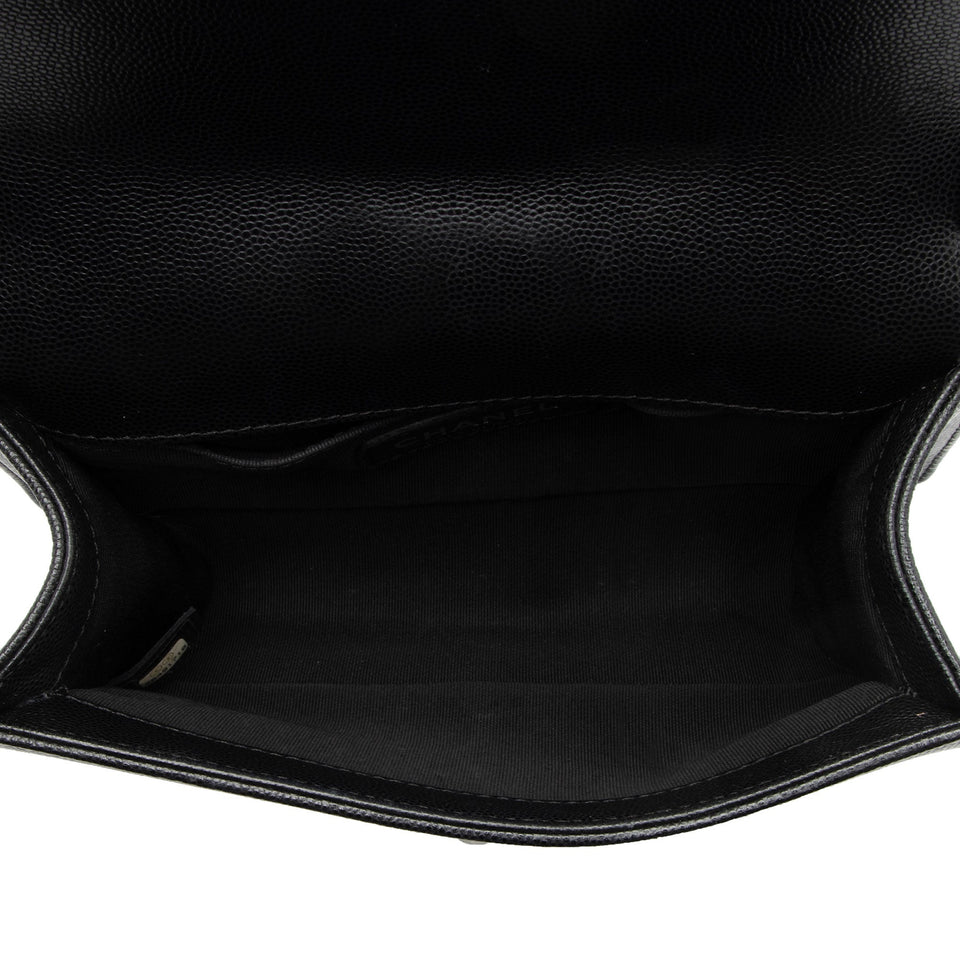 Chanel Caviar Leather Small Boy Bag