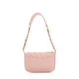 Chanel Caviar Leather Timeless CC Pochette (SHF-19704)