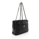 Chanel Caviar Leather Urban Companion Tote (SHF-nAN9Fg)