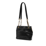 Chanel Caviar Logo Chain Shoulder Bag