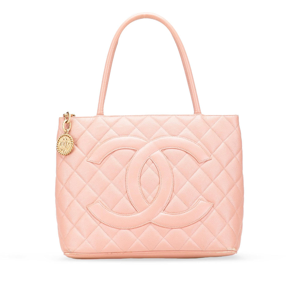 Chanel Caviar Medallion Tote