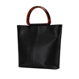 Chanel Caviar Tortoise Top Handle Tote