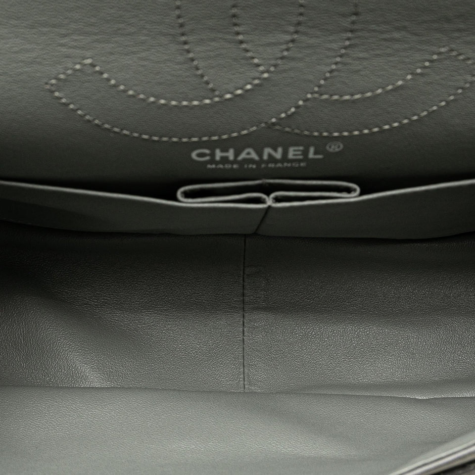 Chanel Caviar and Iridescent Calfskin Reissue 2.55 Double Flap 226