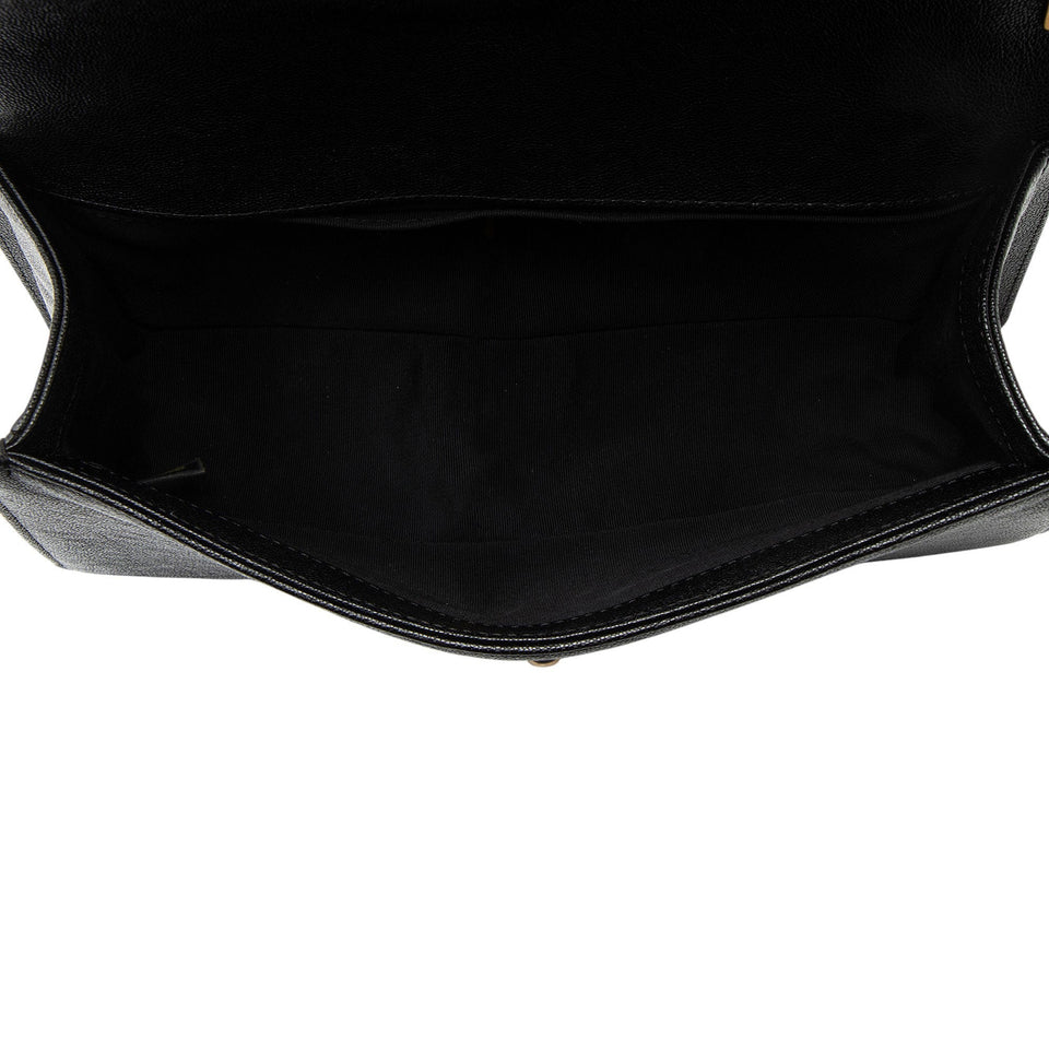 Chanel Chevron Caviar Leather Old Medium Boy Bag