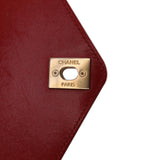 Chanel Chevron Lambskin Coco Envelope Flap