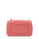 Chanel Chevron Lambskin Mini Flap Bag