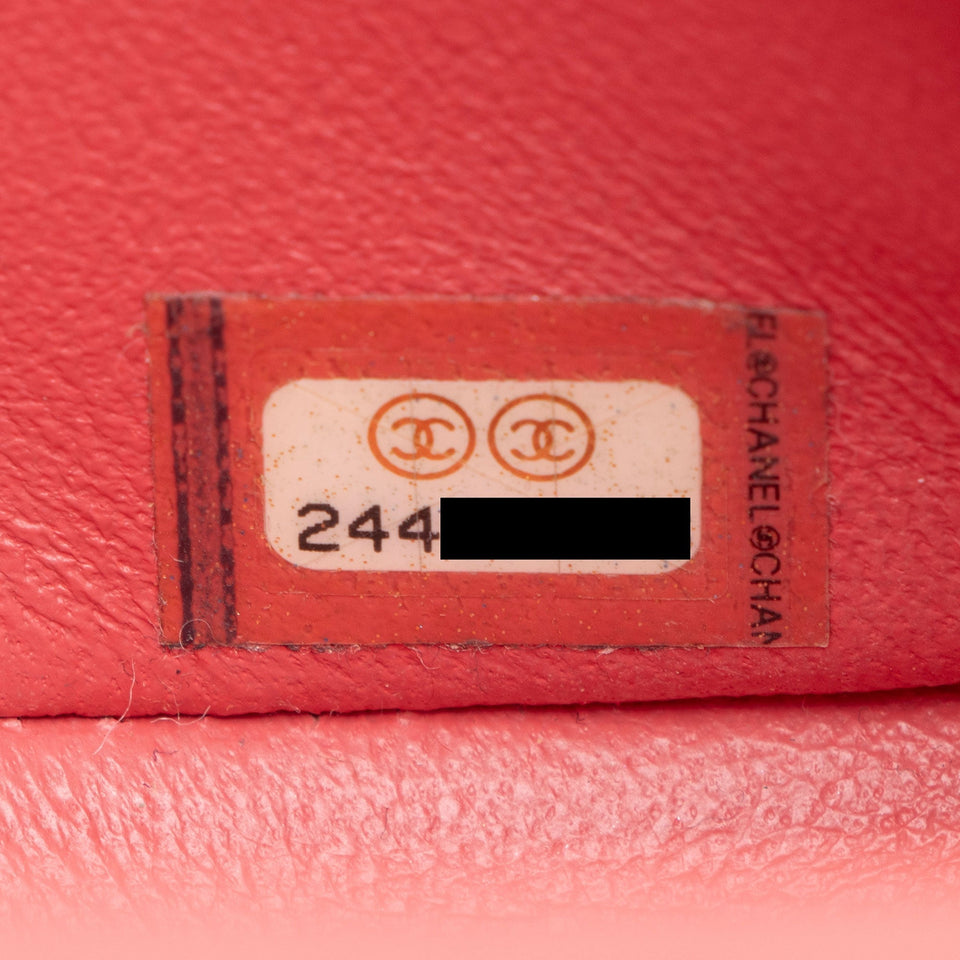 Chanel Chevron Lambskin Mini Flap Bag