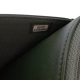 Chanel Chevron Quilted Crumpled Calfskin Boy Wallet On Chain