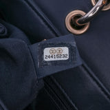 Chanel Chevron Sheepskin Stitched Chain Top Handle Flap