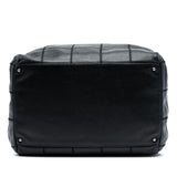 Chanel Choco Bar Caviar LAX Bowler Bag
