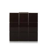 Chanel Choco Bar Lucite Perspex Clutch