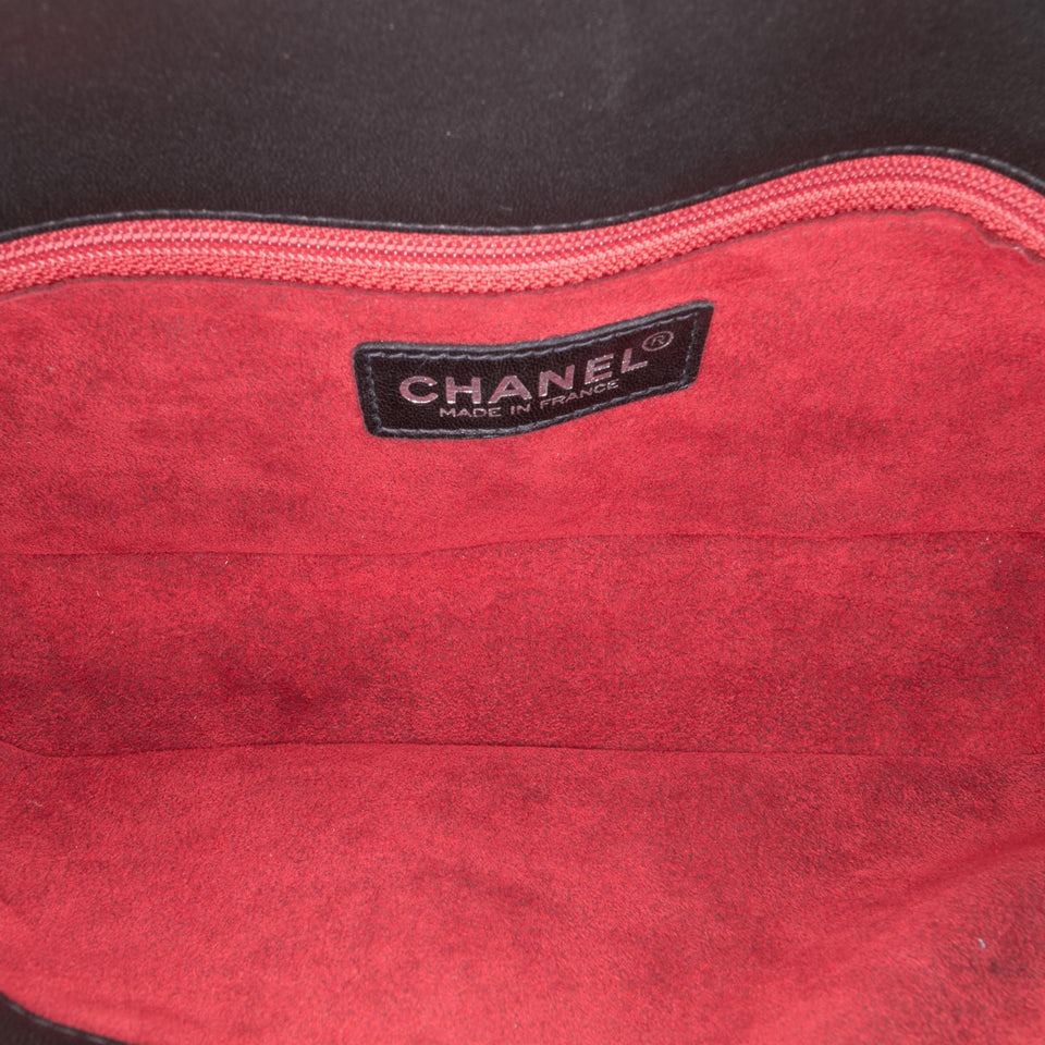 Chanel Chocolate Bar Patent Flap