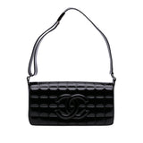 Chanel Chocolate Bar Patent Flap