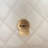Chanel Crumpled Calfskin En Vogue Rope Flap