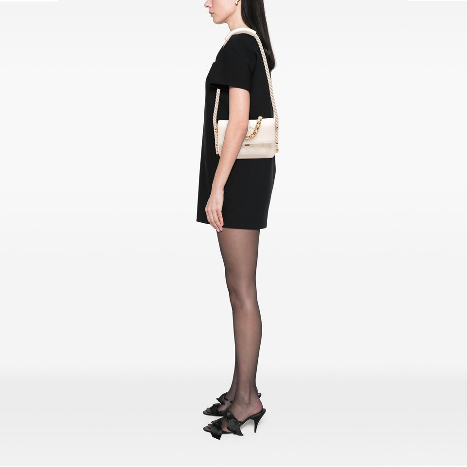 Chanel Crumpled Calfskin En Vogue Rope Flap