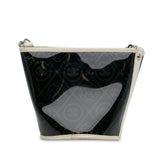 Chanel Crumpled Calfskin PVC Camellia Bucket