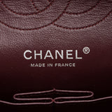 Chanel Crumpled Patent Leather Classic Medium Double Flap Bag