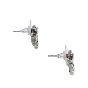 Chanel Crystal Star CC Stud Earrings (SHF-dkIPLL)