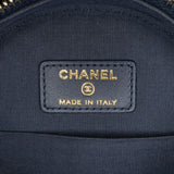 Chanel Denim 19 Round Clutch with Chain (SHG-NNHtw0)