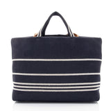 Chanel Denim CC Large Shopping Tote
