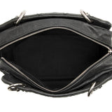 Chanel Distressed Caviar Leather Outdoor Ligne Satchel (SHF-20512)
