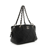Chanel Distressed Caviar Leather Outdoor Ligne Satchel (SHF-20512)