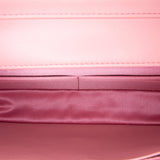 Chanel Embossed Lambskin Camellia Wallet On Chain