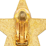 Chanel Enamel CC Star Clip-On Earrings (SHG-sn3z2v)