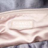 Chanel Extra Large CC Quilted Satin Single Flap
