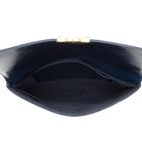 Chanel Glazed Calfskin Golden Class Turn Lock Clutch