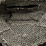 Chanel Glazed Calfskin Tweed Tweedy Shopping Tote