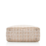 Chanel Glitter Nylon Travel Line Medium Tote (SHF-16771)