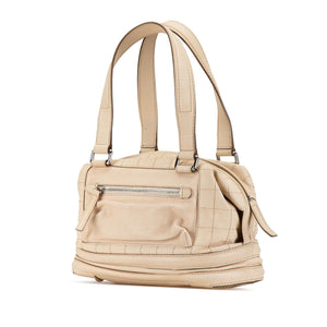 Chanel Goatskin Square Stitch Essential Bowler