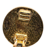 Chanel Gold Plated CC Clip On Earrings (SHG-lLSLqx)