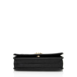 Chanel Caviar Leather Boy Wallet on Chain