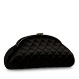 Chanel Timeless Satin Half Moon Clutch