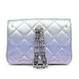 Chanel Iridescent Lambskin Wristlet Clutch Bag (SHG-OsxRyI)