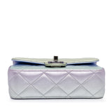 Chanel Iridescent Lambskin Wristlet Clutch Bag (SHG-OsxRyI)