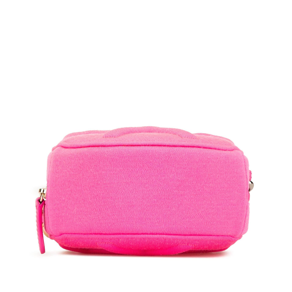 Chanel Jersey 19 Round Clutch on Chain