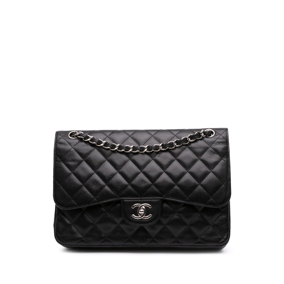 Chanel Jumbo Classic Caviar Double Flap