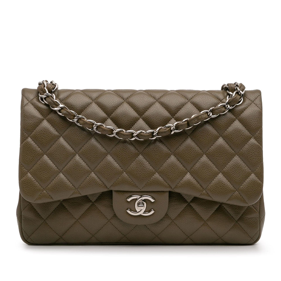 Chanel Jumbo Classic Caviar Double Flap