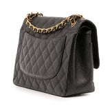 Chanel Jumbo Classic Caviar Double Flap