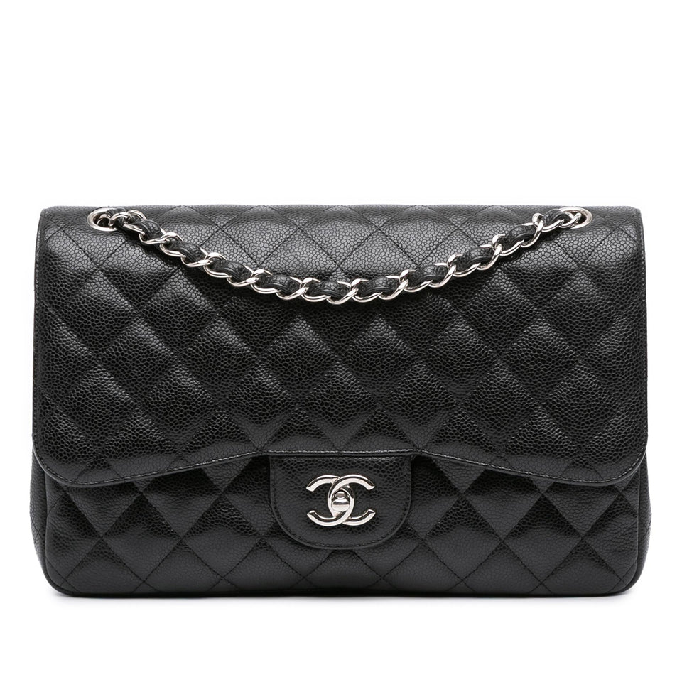 Chanel Jumbo Classic Caviar Double Flap