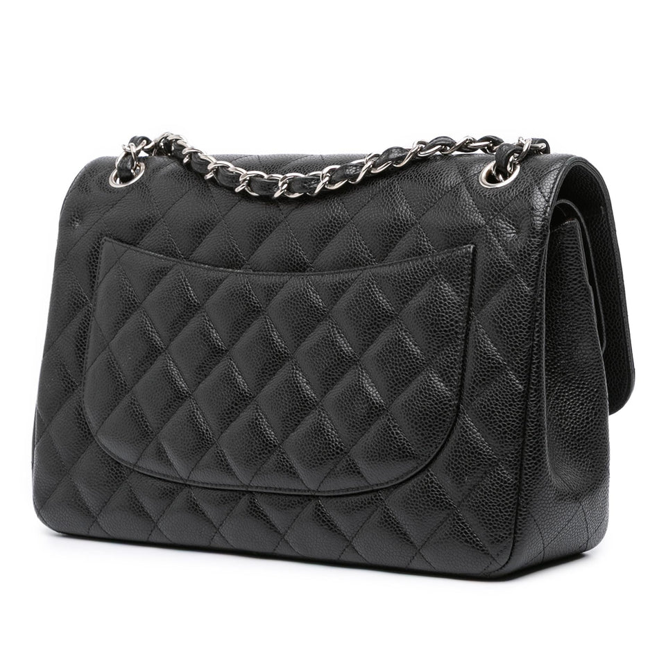 Chanel Jumbo Classic Caviar Double Flap
