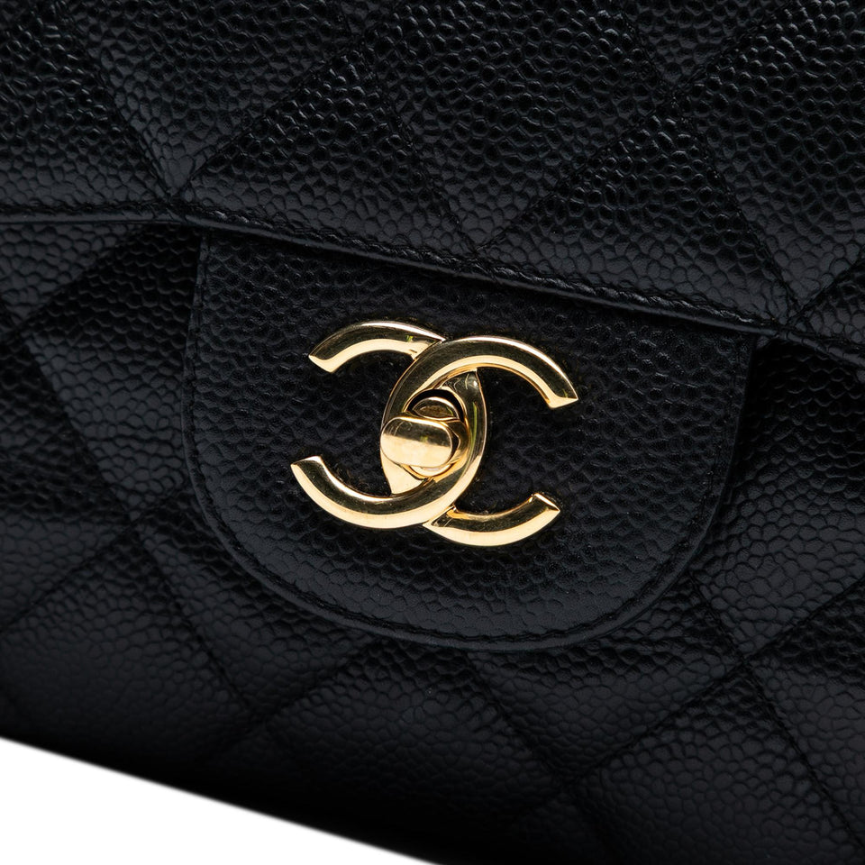 Chanel Jumbo Classic Caviar Double Flap