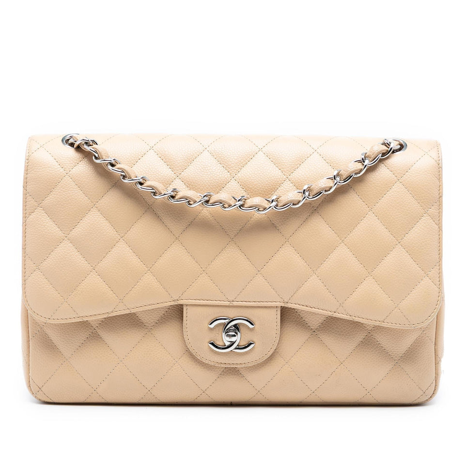 Chanel Jumbo Classic Caviar Double Flap